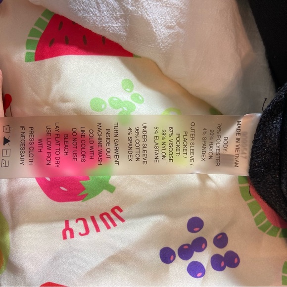 Two by Vince Camuto Ponte Knit Coated Moto Jacket XSmall Motorcycle Asymmetrical - Picture 14 of 15